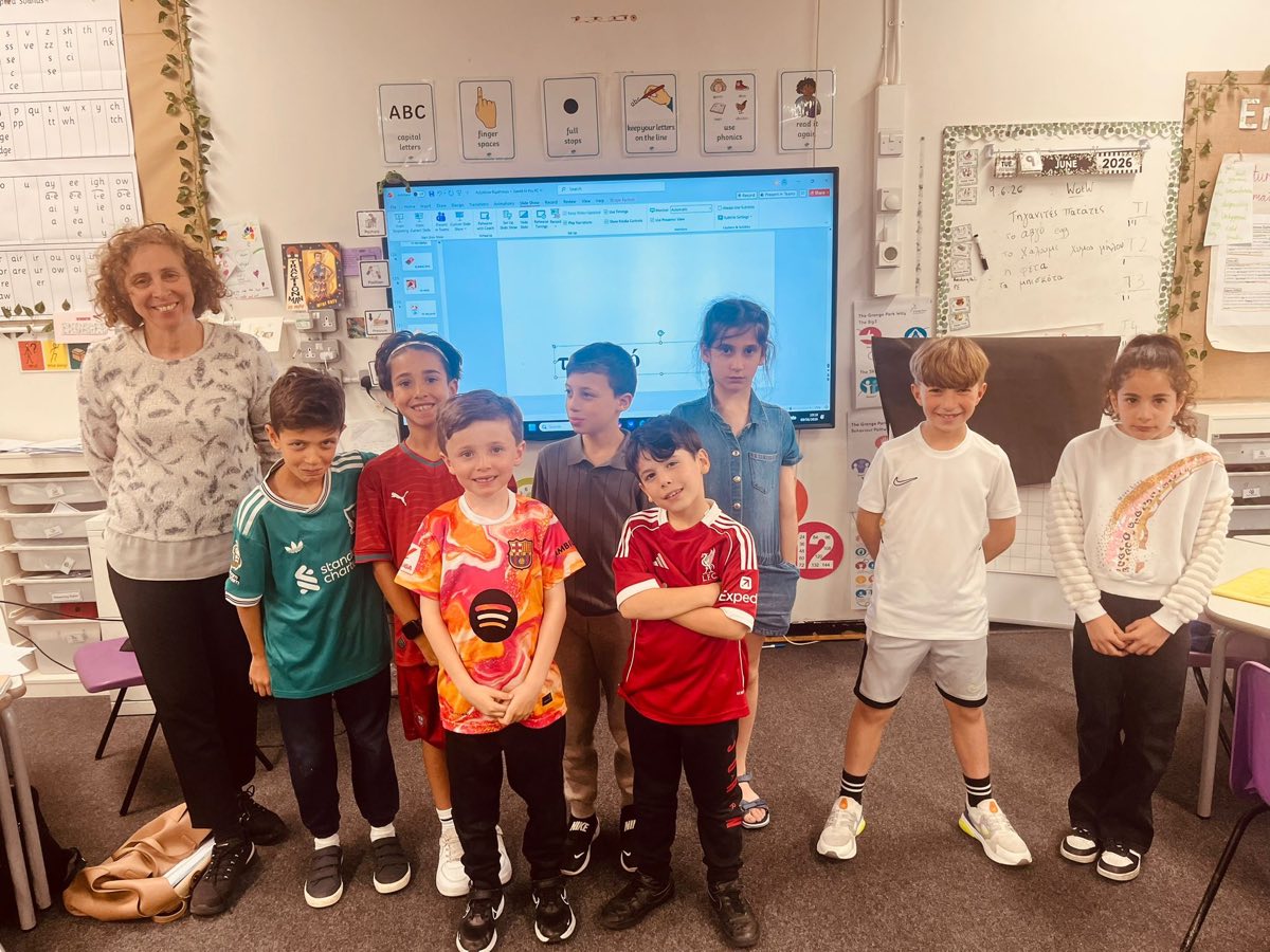 Our Year 1+A class with their teacher