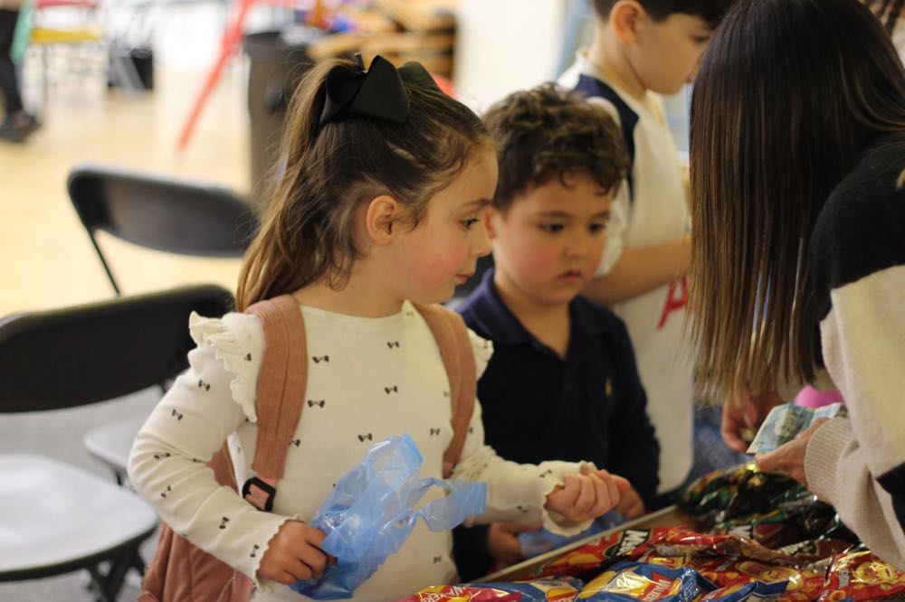 Children celebrating Easter at The Greek Academy