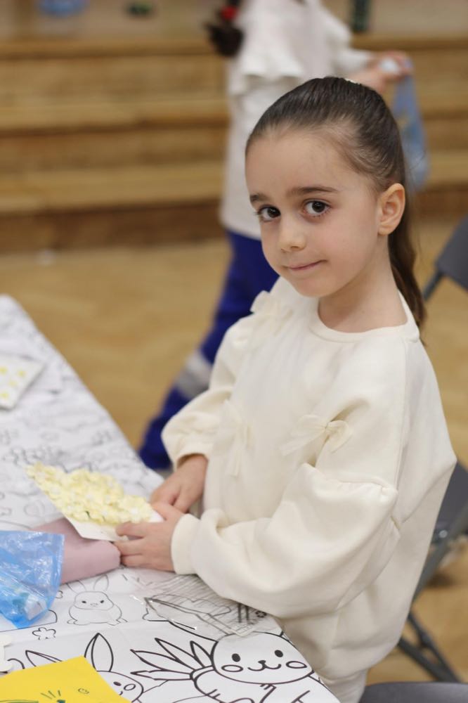 Children celebrating Easter at The Greek Academy