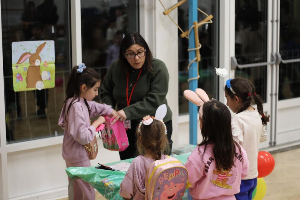 Children celebrating Easter at The Greek Academy