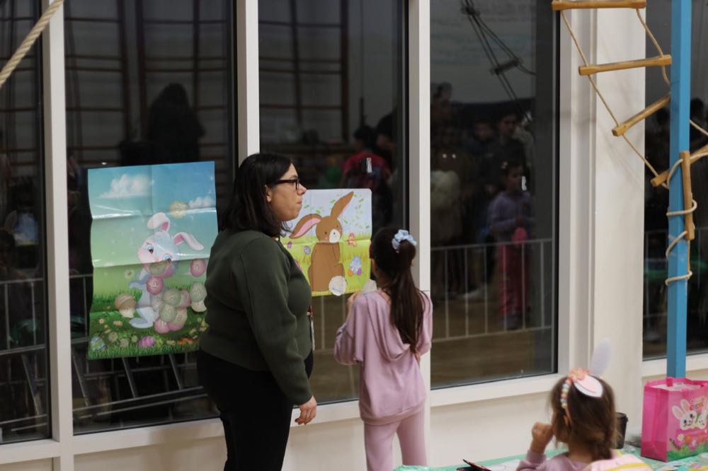 Children celebrating Easter at The Greek Academy