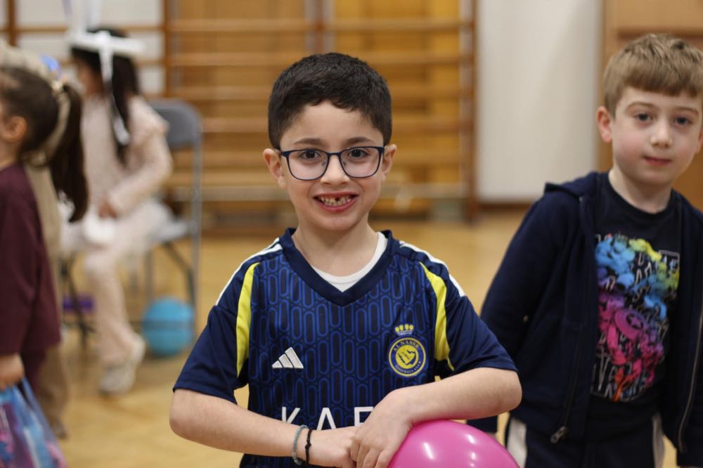 Children celebrating Easter at The Greek Academy