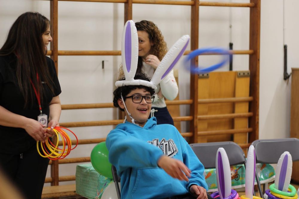 Children celebrating Easter at The Greek Academy
