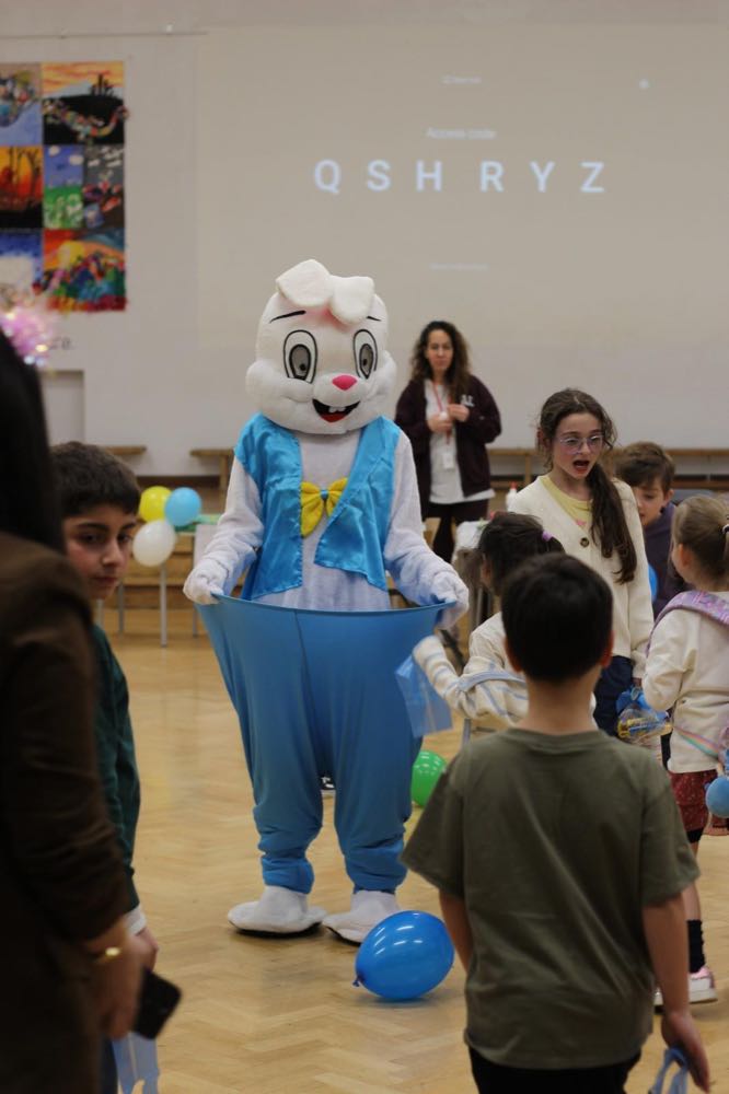 Children celebrating Easter at The Greek Academy