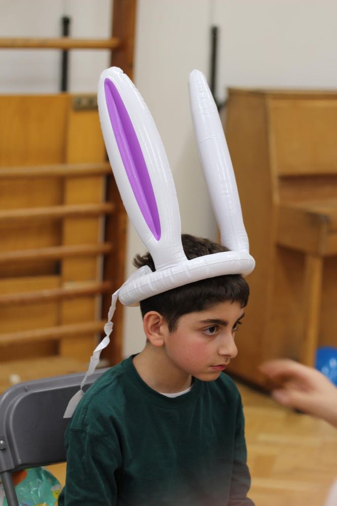 Children celebrating Easter at The Greek Academy