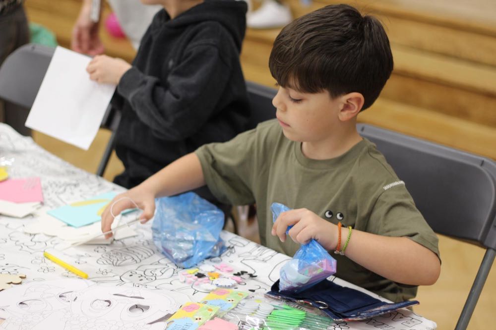 Children celebrating Easter at The Greek Academy