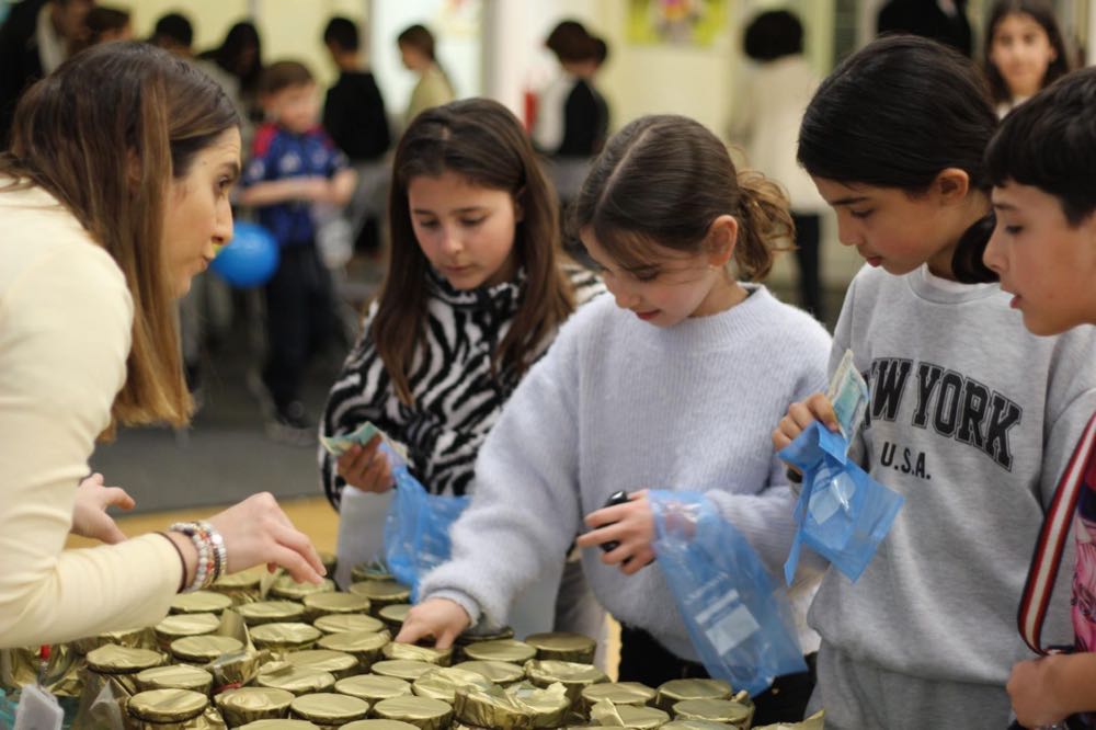 Children celebrating Easter at The Greek Academy