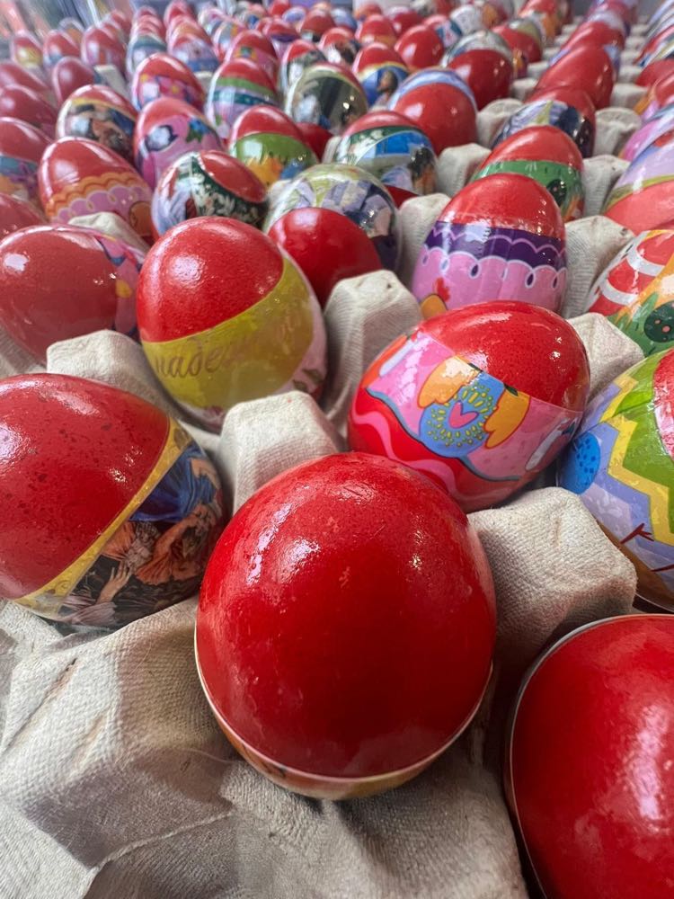 Children celebrating Easter at The Greek Academy