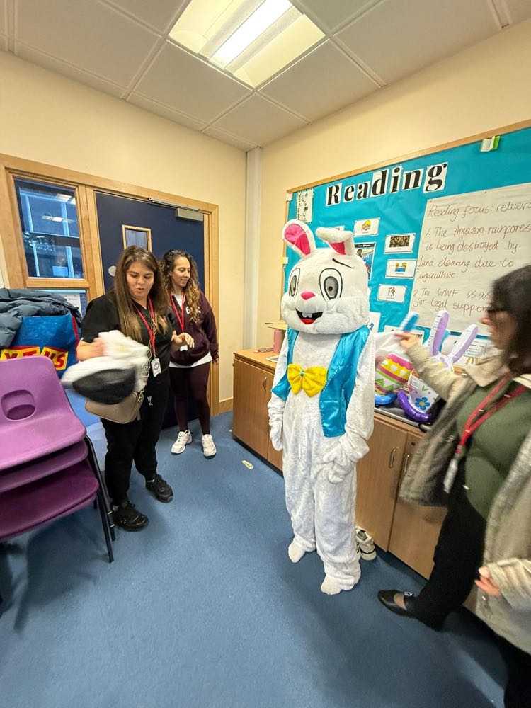 Children celebrating Easter at The Greek Academy