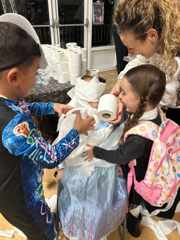 Children in costume at our Halloween celebration