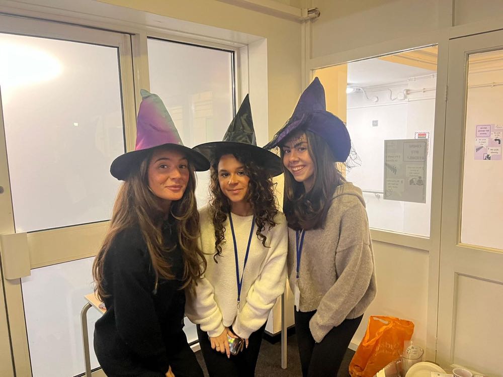 Children in costume at our Halloween celebration