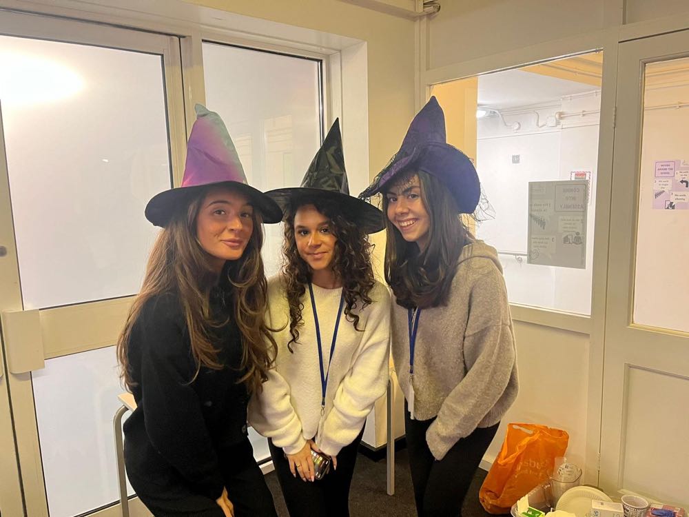 Children in costume at our Halloween celebration