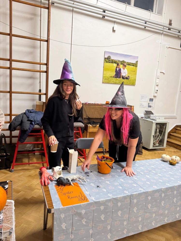 Children in costume at our Halloween celebration