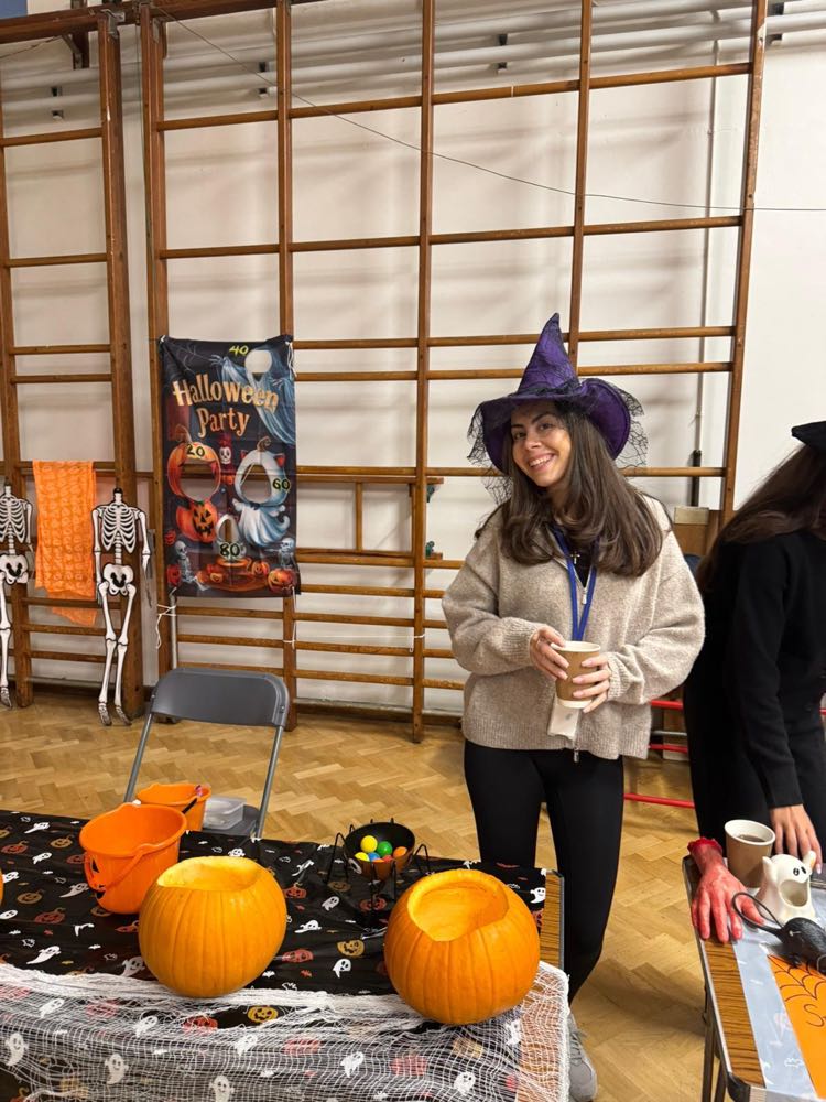 Children in costume at our Halloween celebration