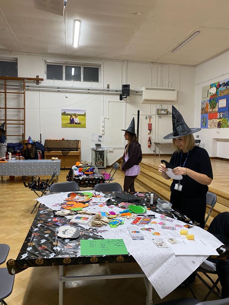 Children in costume at our Halloween celebration