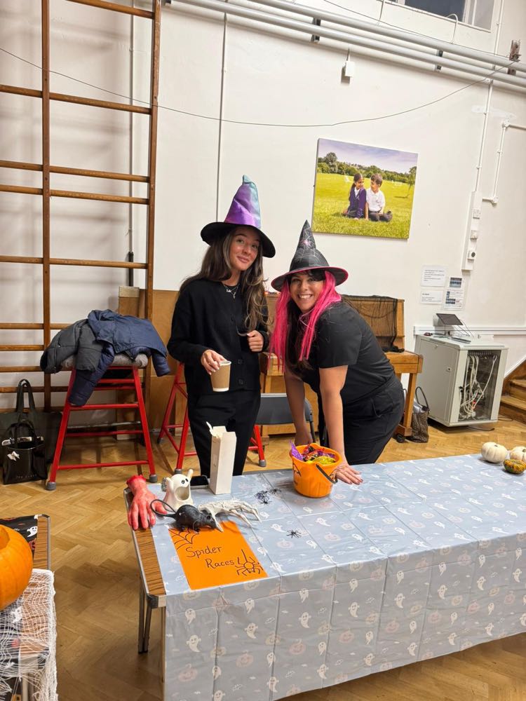 Children in costume at our Halloween celebration