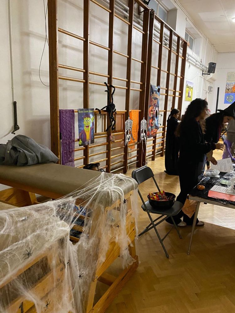 Children in costume at our Halloween celebration
