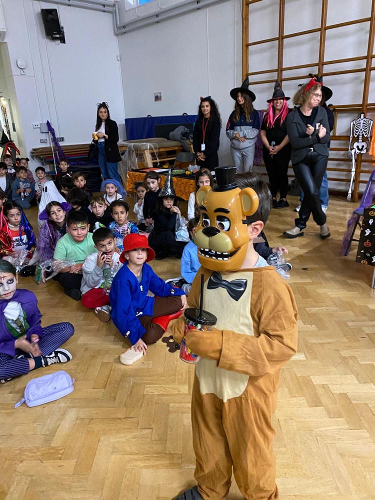 Children in costume at our Halloween celebration