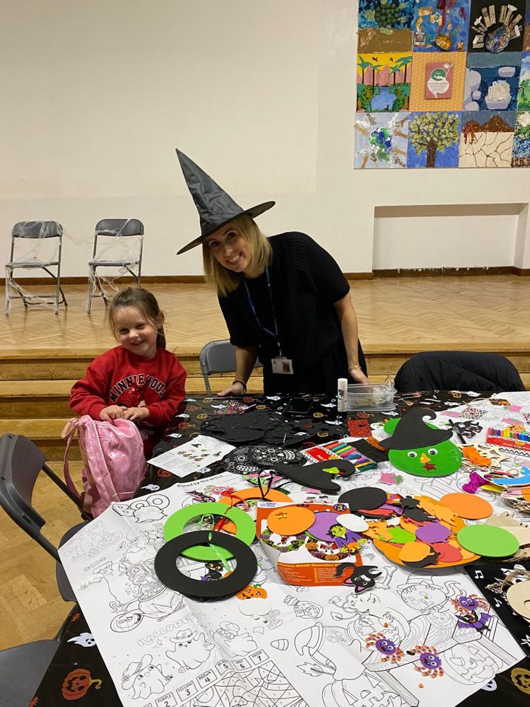 Children in costume at our Halloween celebration