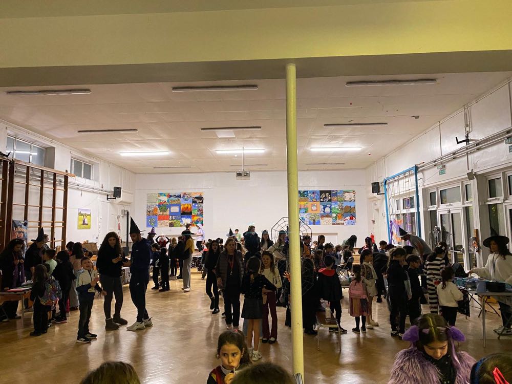 Children in costume at our Halloween celebration