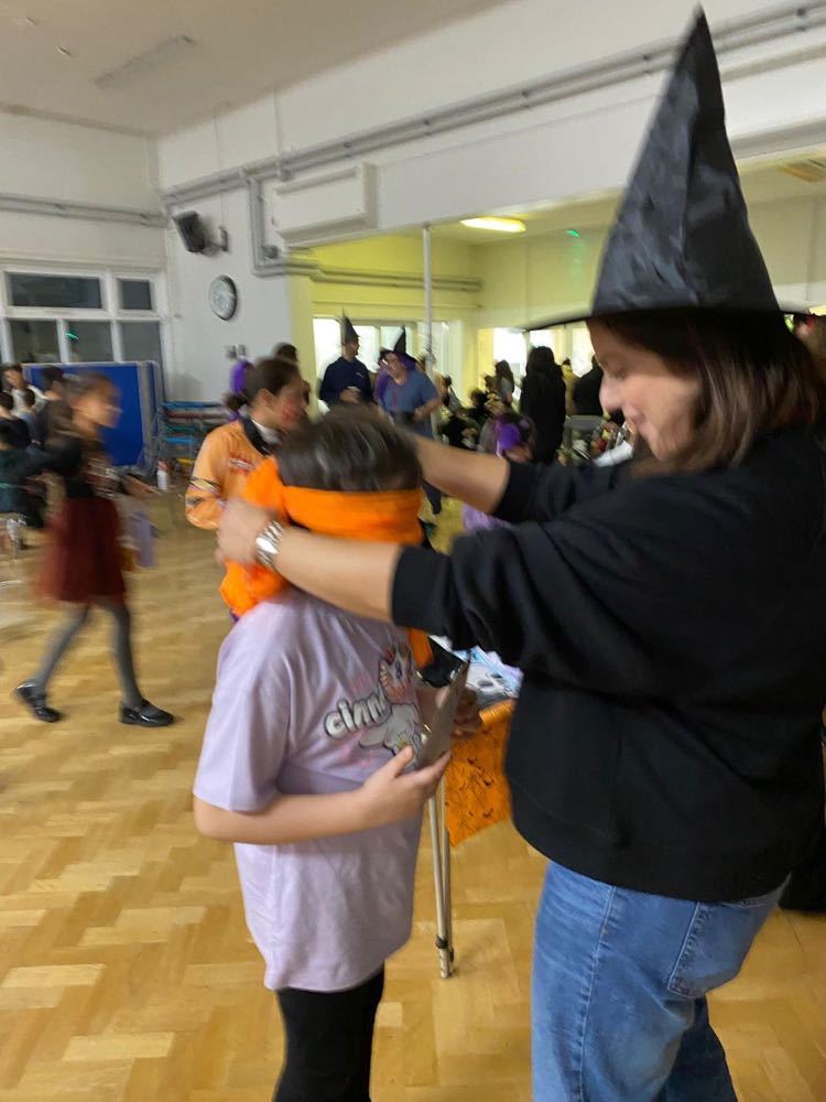 Children in costume at our Halloween celebration